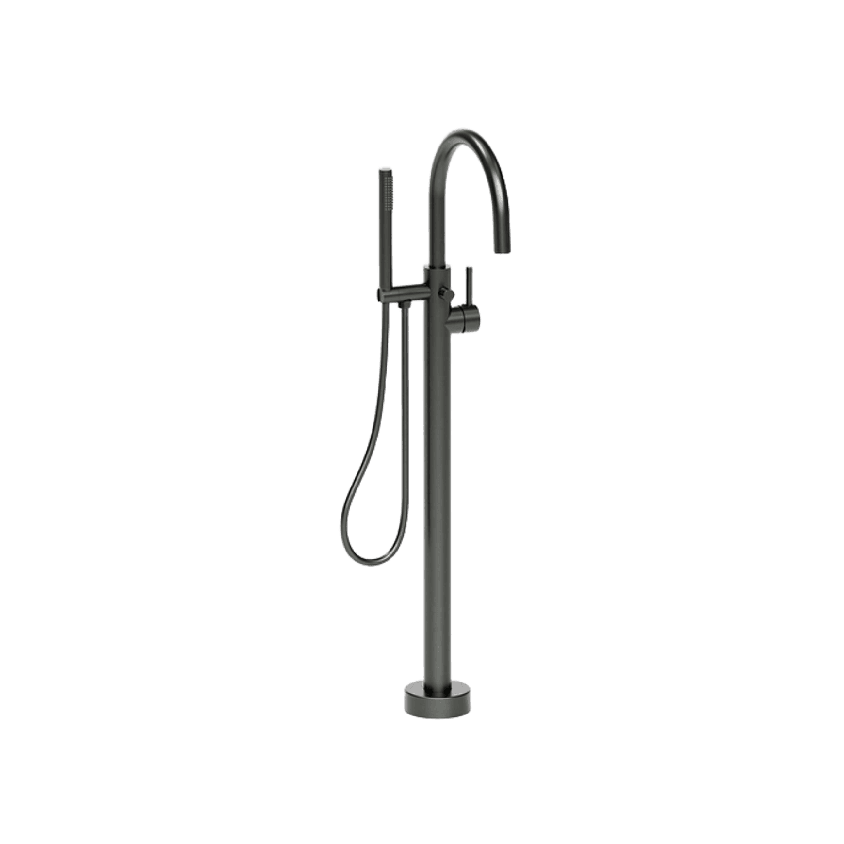 Nature Floorstanding Bath Filler with Hand Spray