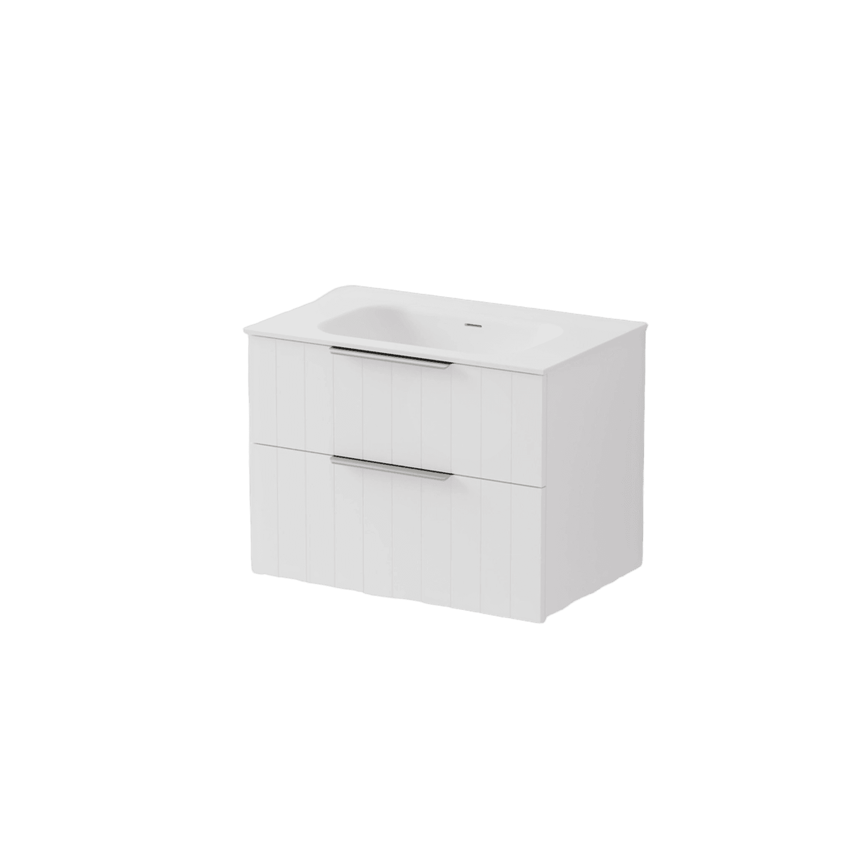 Lineare 750 Vanity | 2 Drawer | Inset Basin