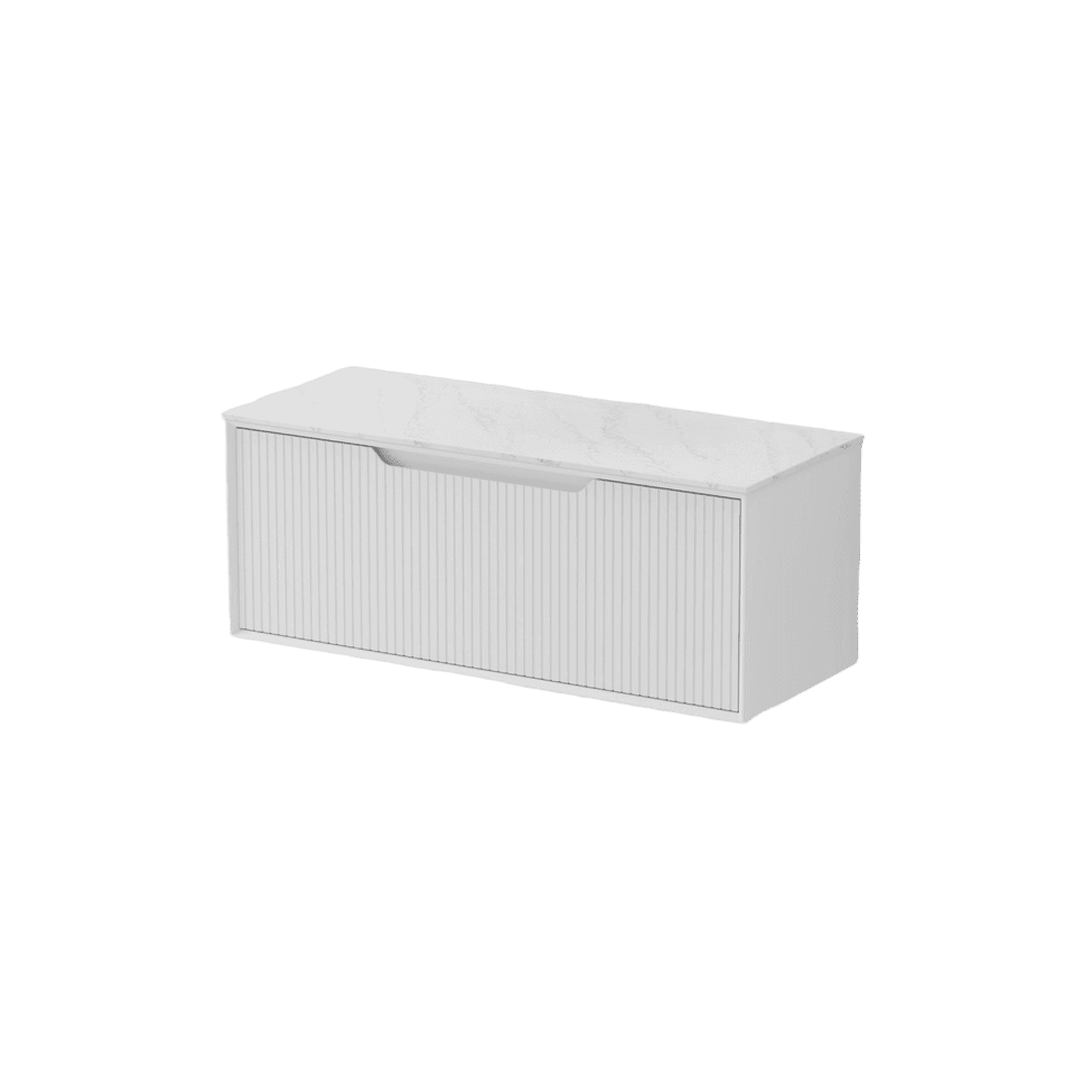 Aria 1200 Vanity | Villastone Slab Top
