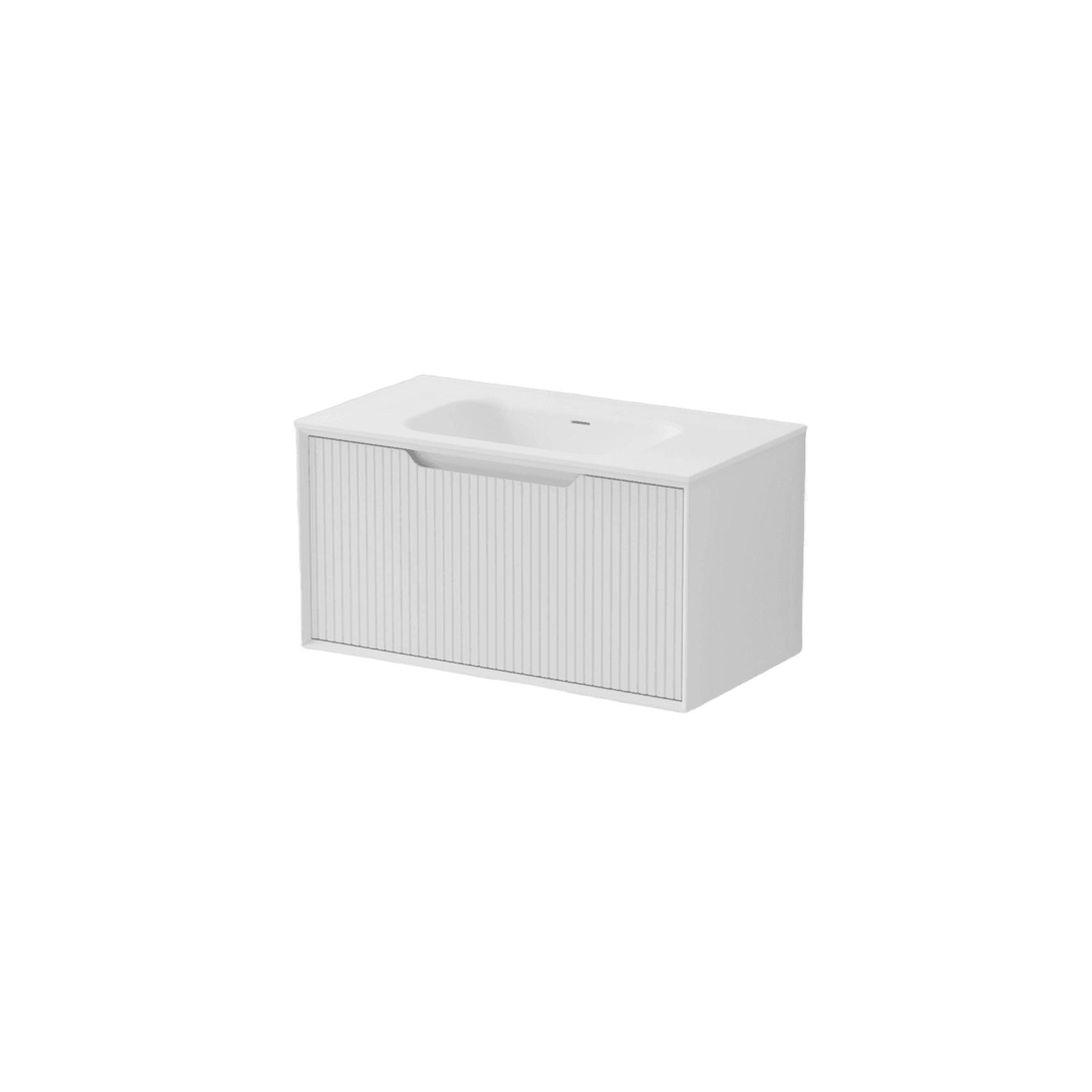 Aria 900 Wall Hung Vanity | Inset Basin