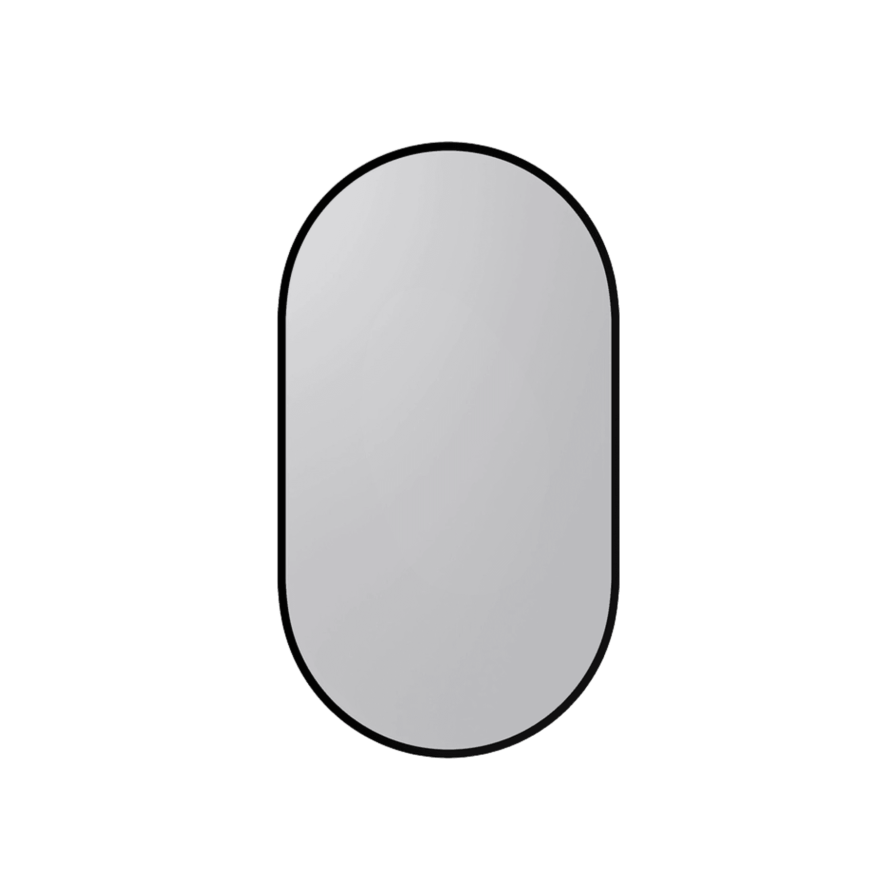 Aura Oval 500x1050 LED Mirror