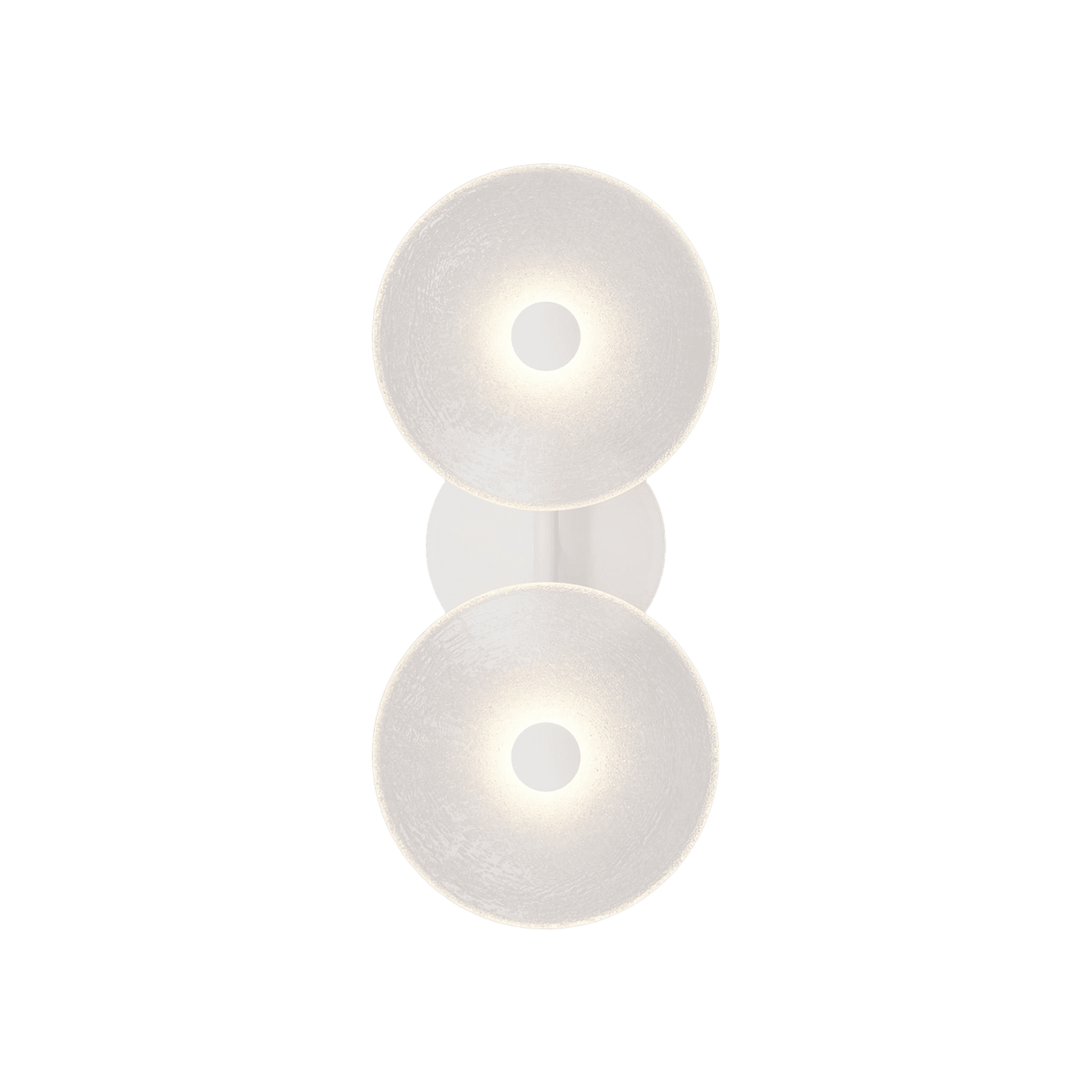 Coral Duo Rod Wall Light - (Centered)