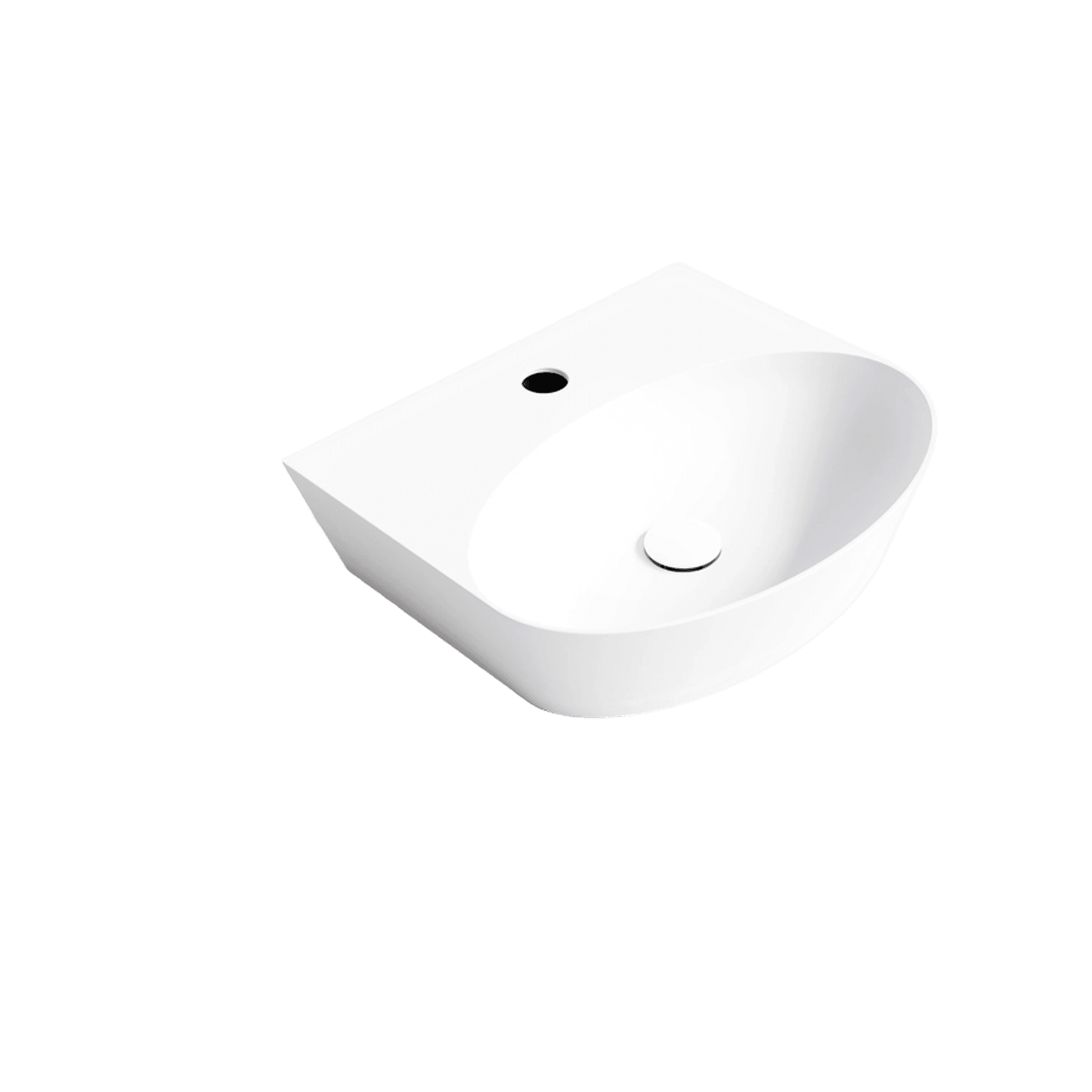 Pure Ellipse Ceramic Basin 460mm