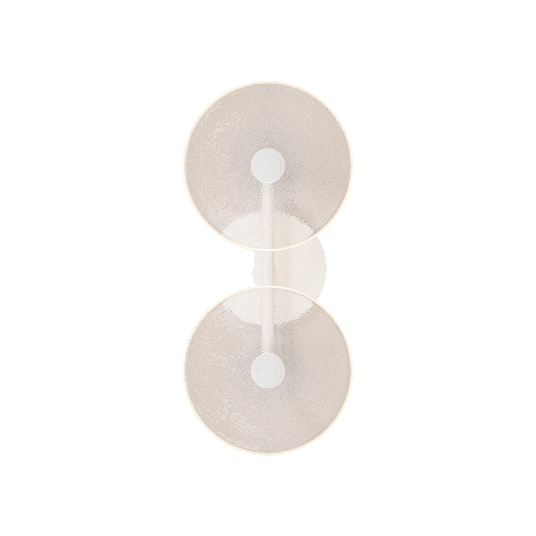 Coral Duo Rod Wall Light - (Centered)