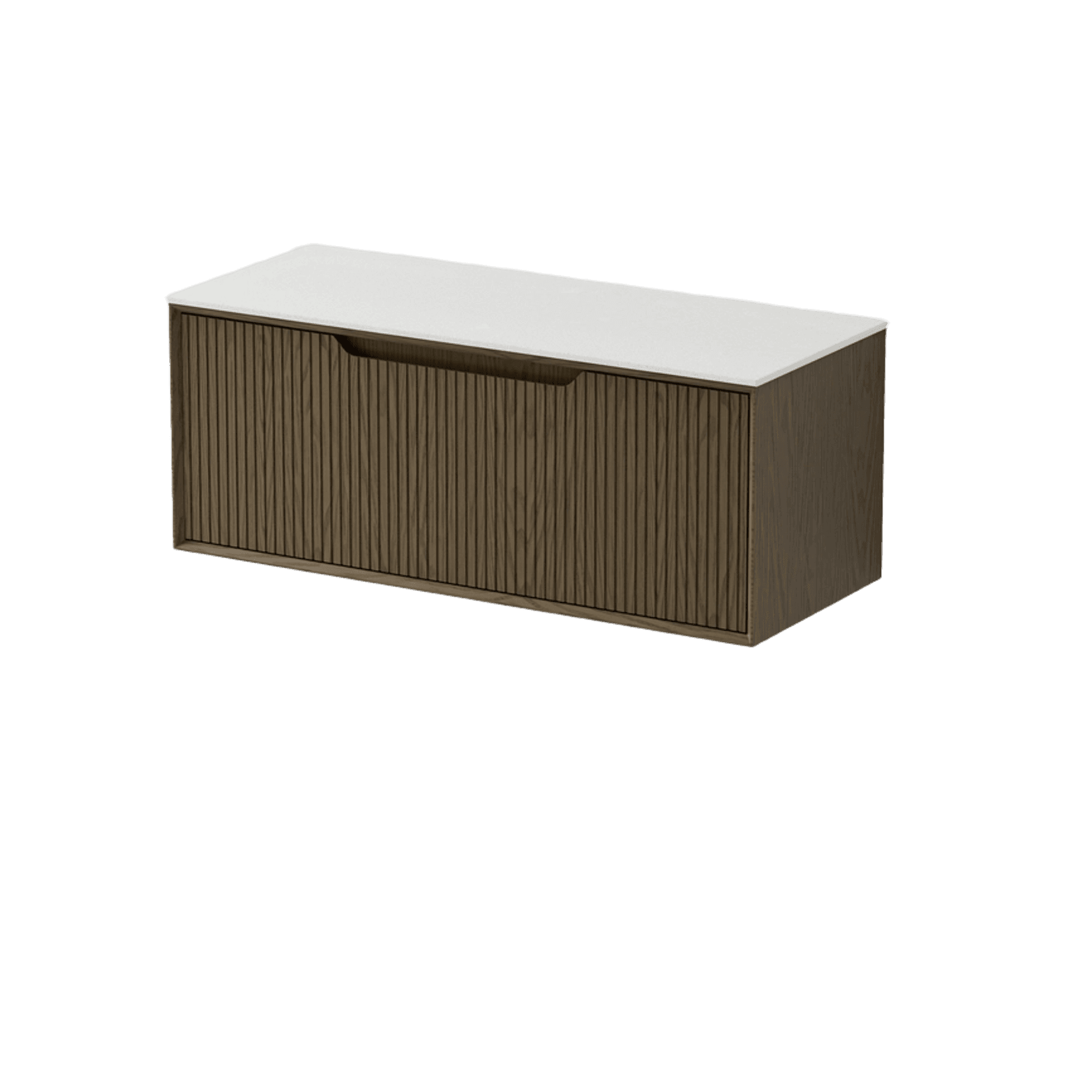 Aria 1200 Vanity | Villastone Slab Top