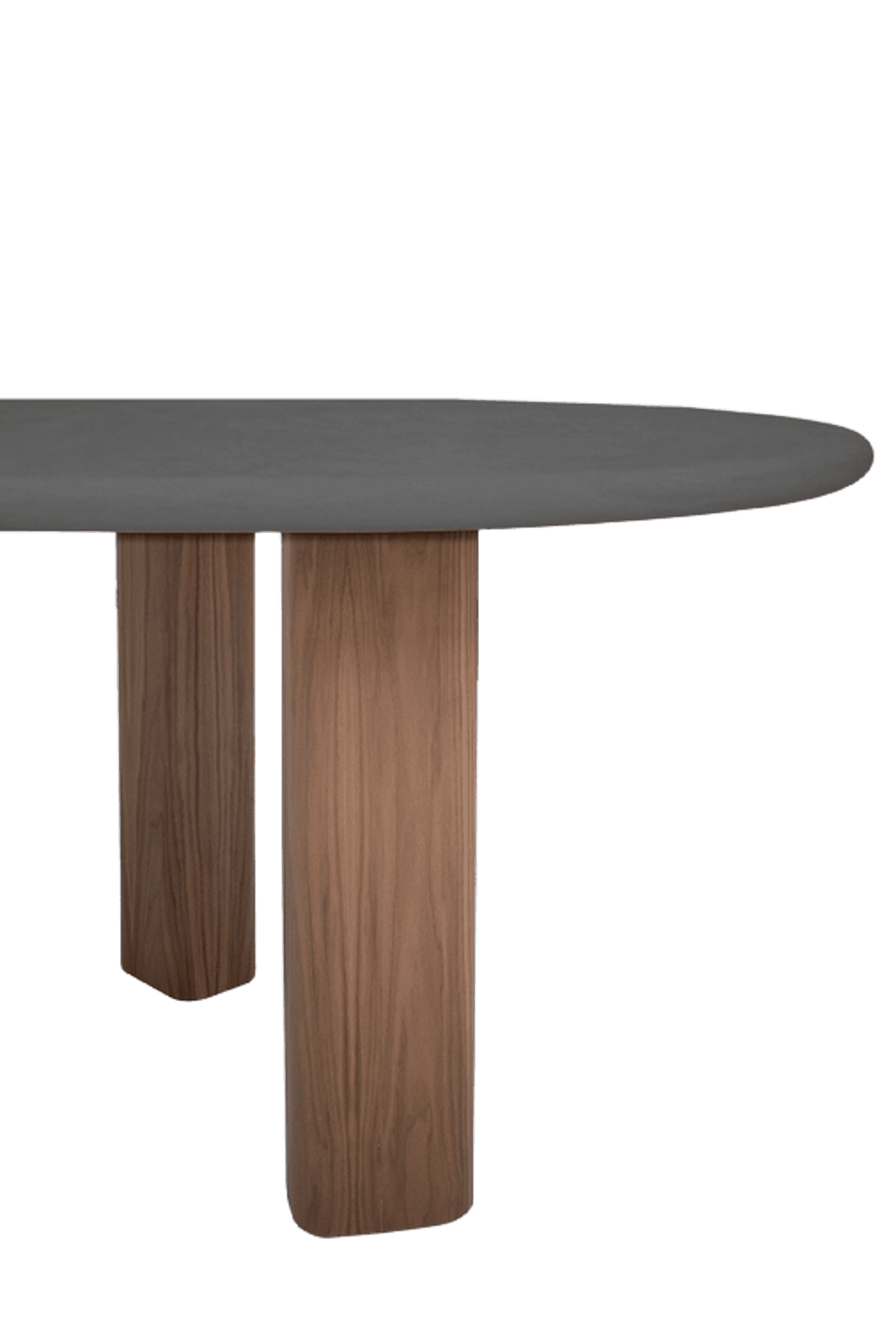 Pillar Dining Table | Charcoal