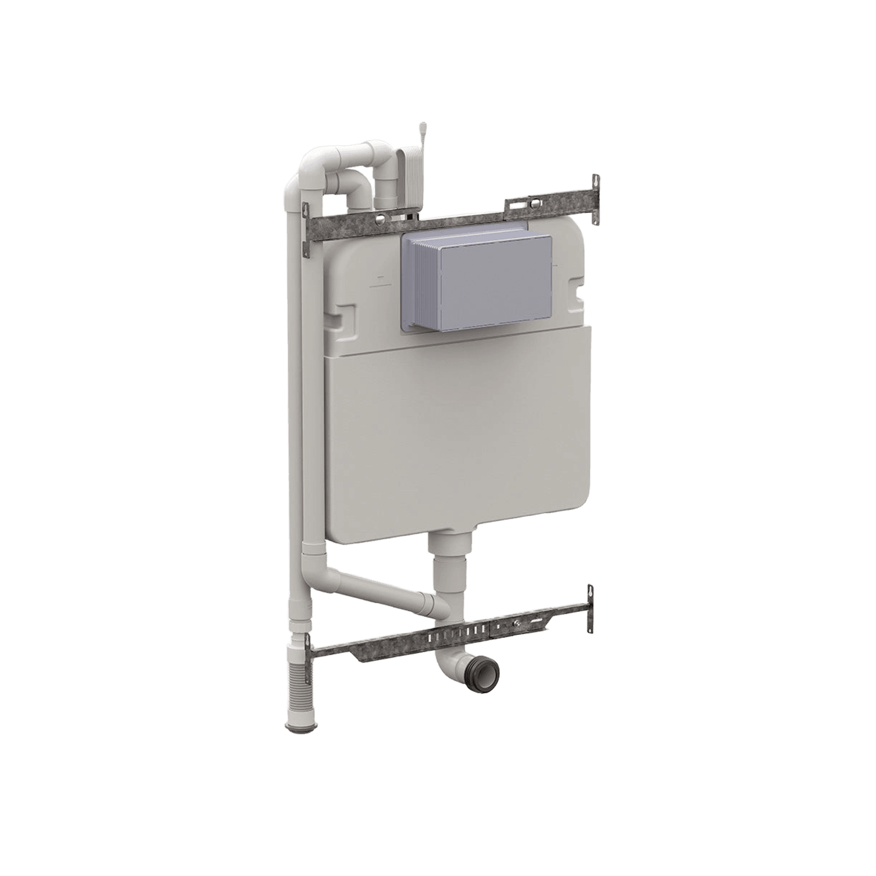 Milu In-wall Cistern with Odourless by Expella for Floor Mount Pans