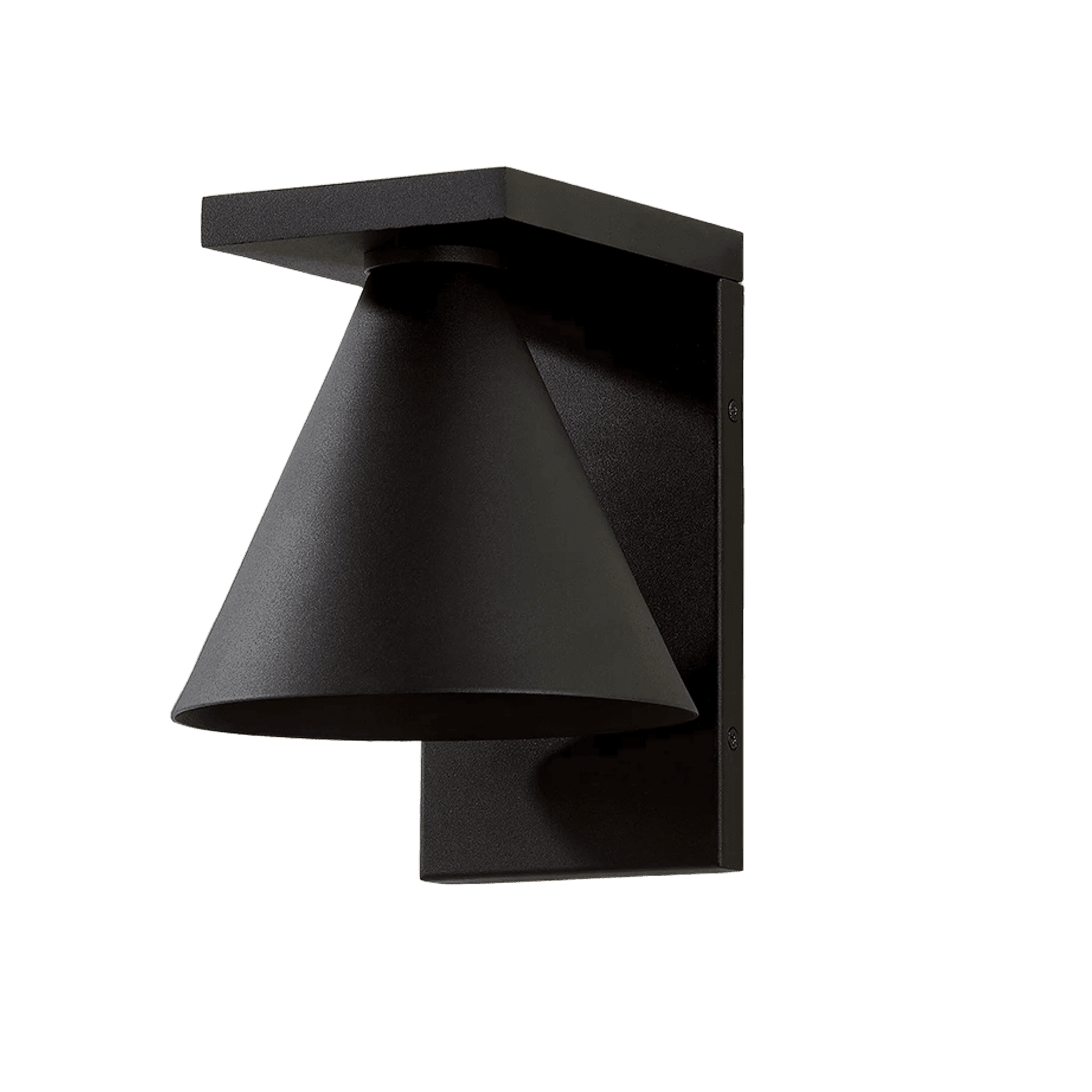 Tovan 1 Light Outdoor Wall Sconce - Large In Textured Black