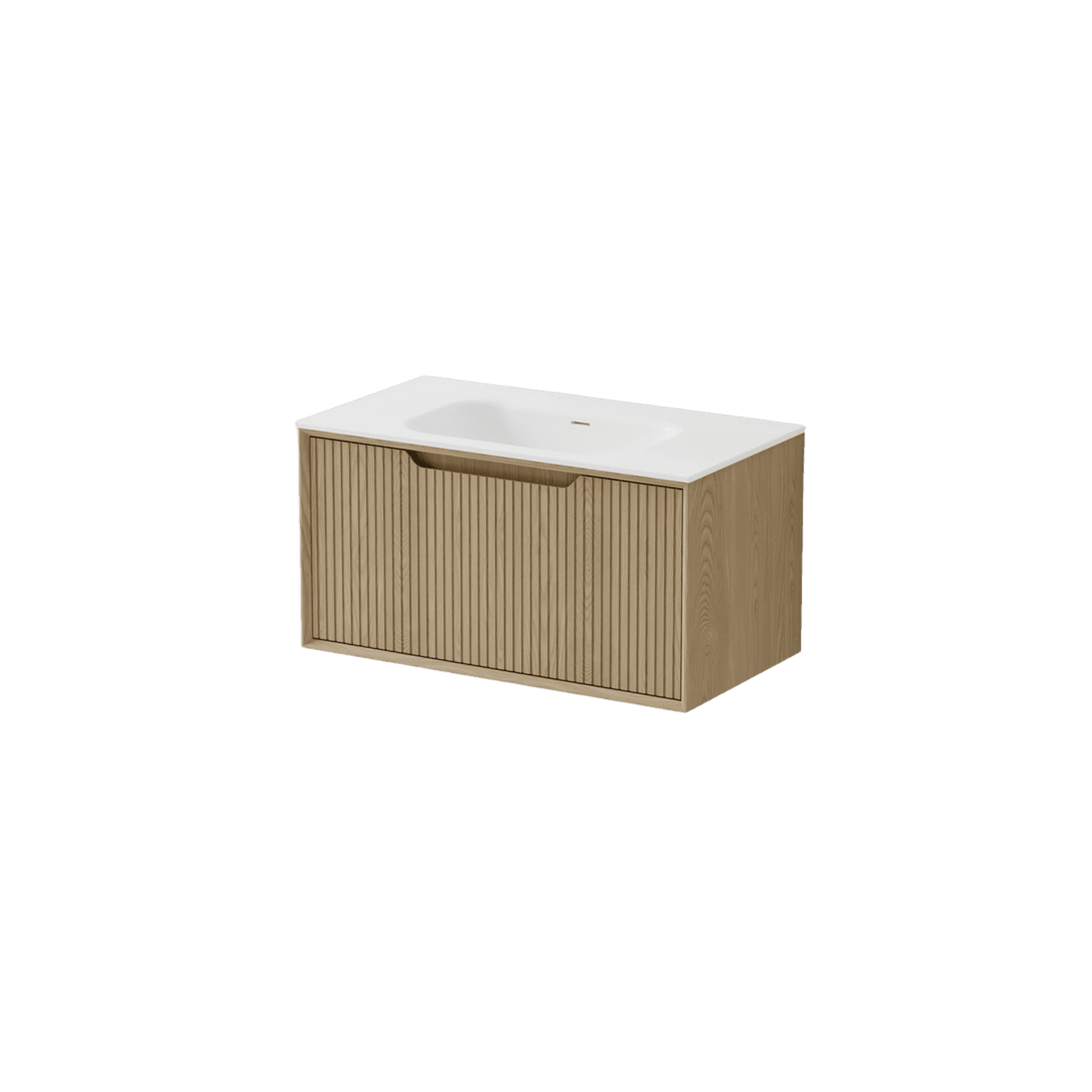 Aria 900 Wall Hung Vanity | Inset Basin
