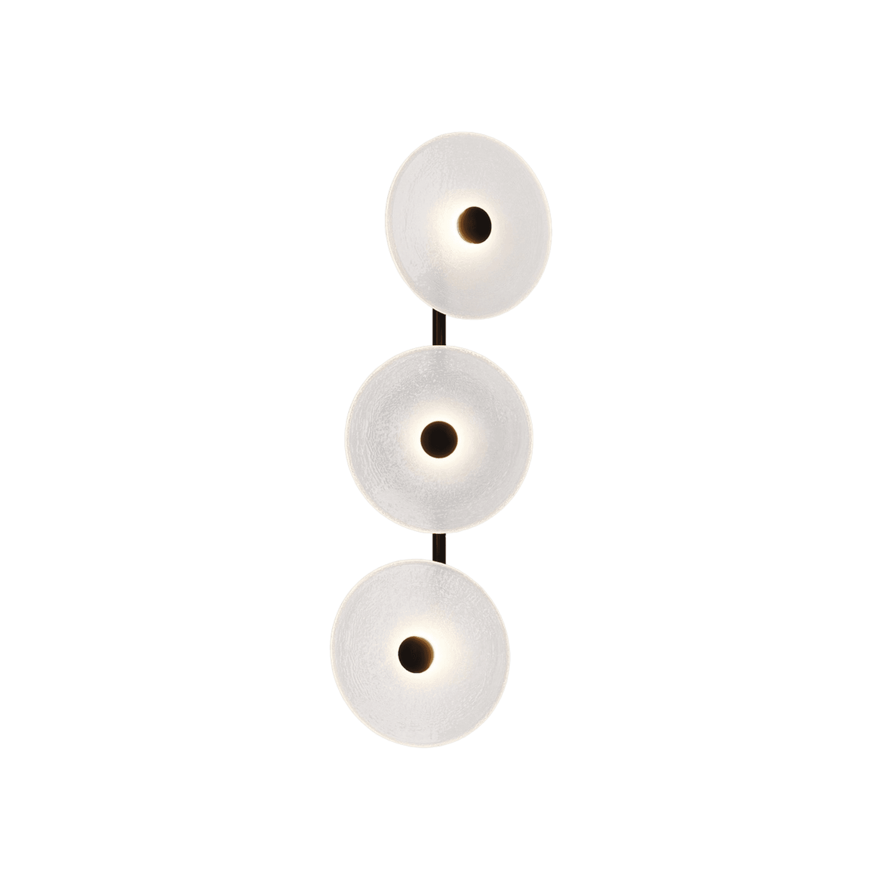 Coral Trio Rod Wall Light - (Off-Centered)