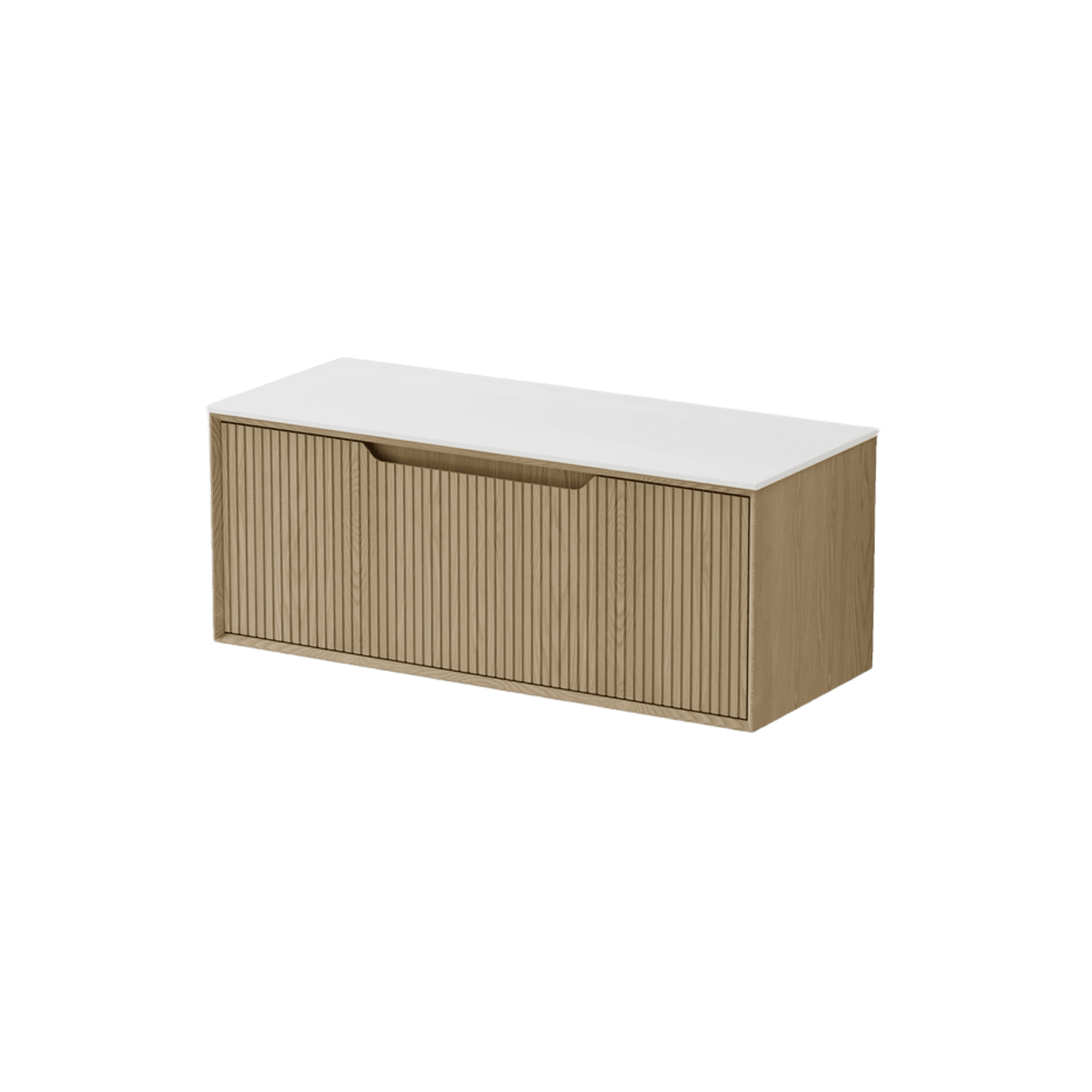 Aria 1200 Vanity | Villastone Slab Top
