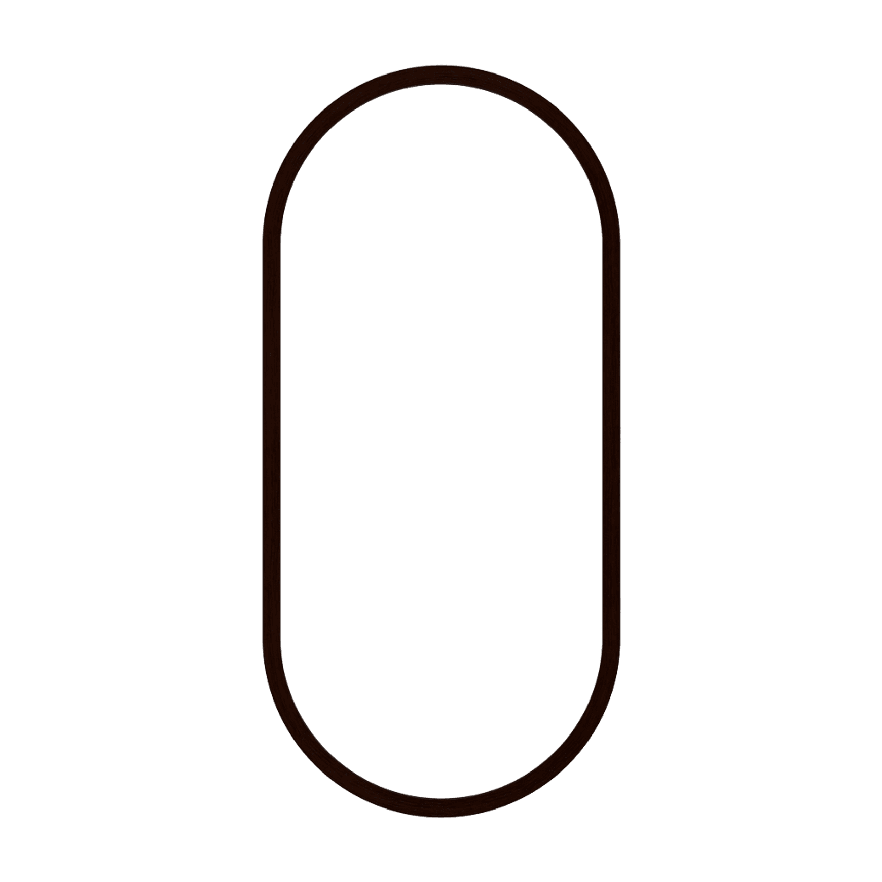 Sora Oval LED Mirror | 500x1050