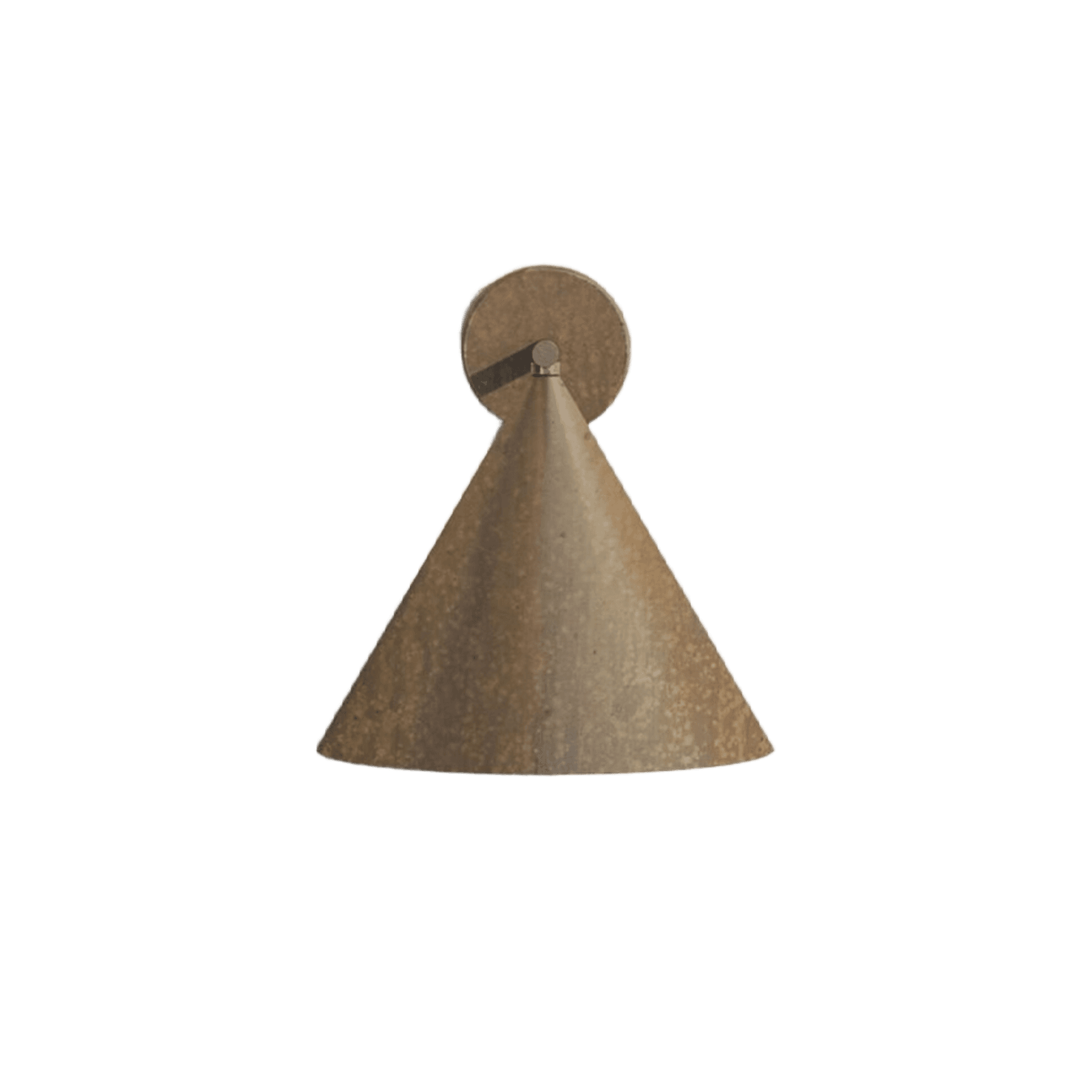 Cone Straight Outdoor Wall Light