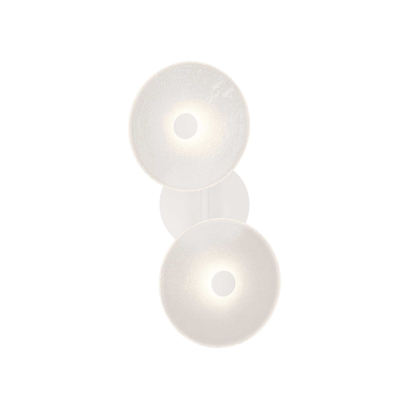 Coral Duo Rod Wall Light - (Off-Centered)