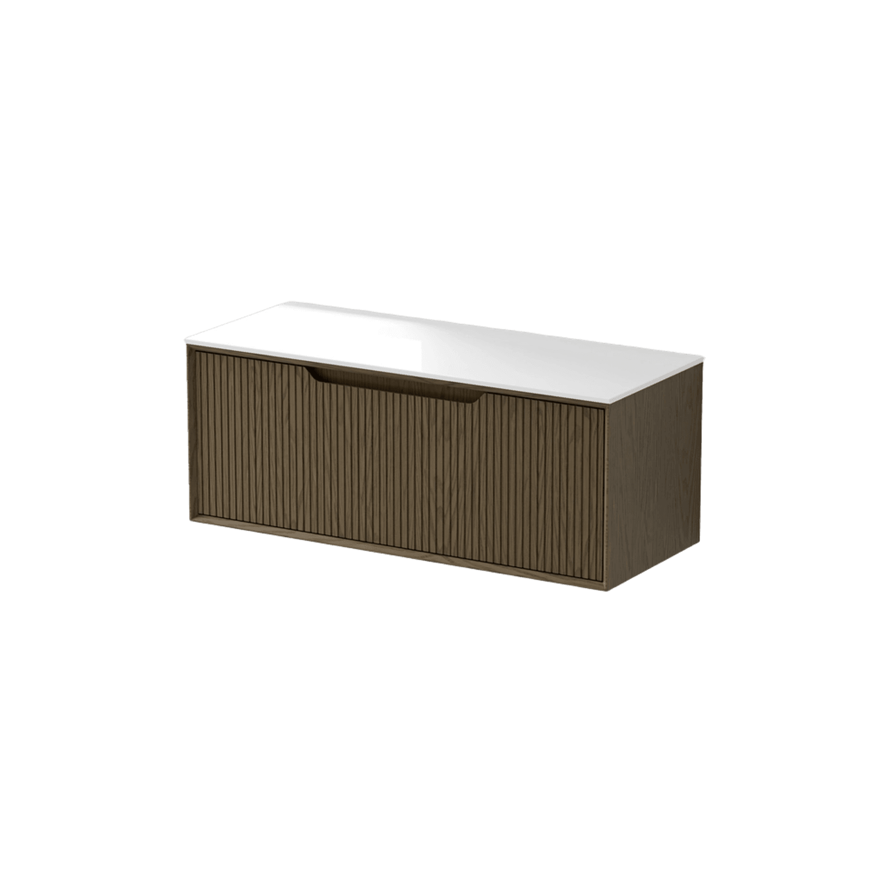 Aria 1200 Vanity | Villastone Slab Top
