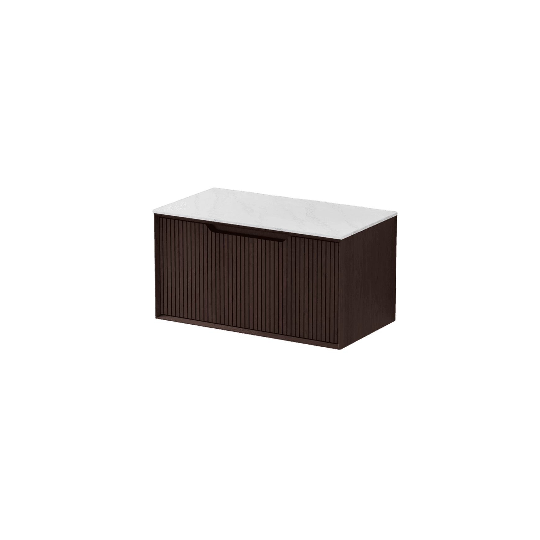 Aria 900 Vanity | Villastone Slab Top