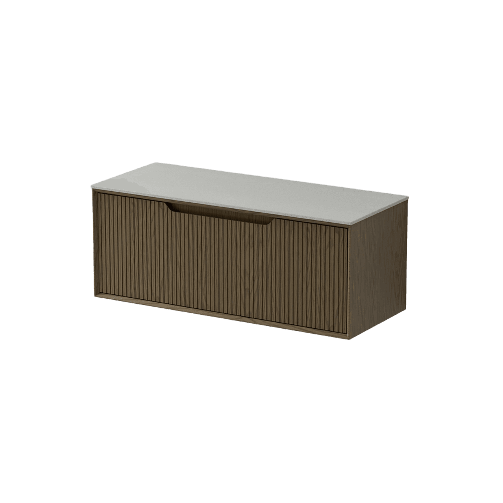 Aria 1200 Vanity | Villastone Slab Top