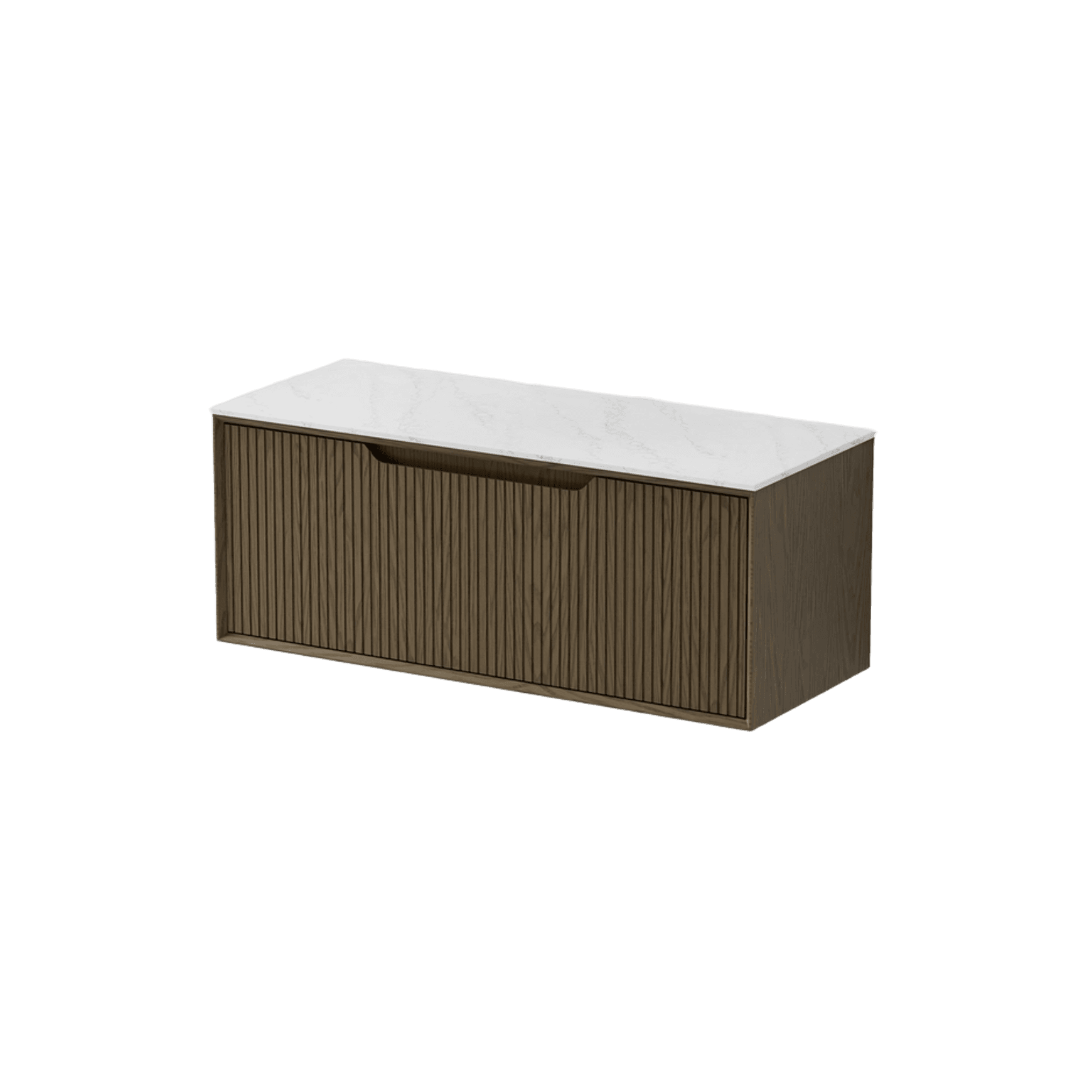 Aria 1200 Vanity | Villastone Slab Top