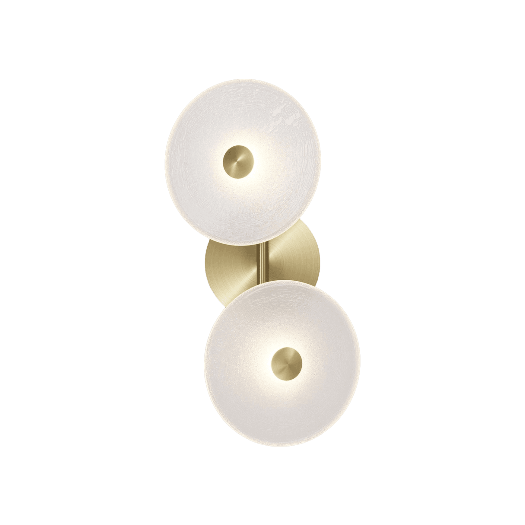 Coral Duo Rod Wall Light - (Off-Centered)
