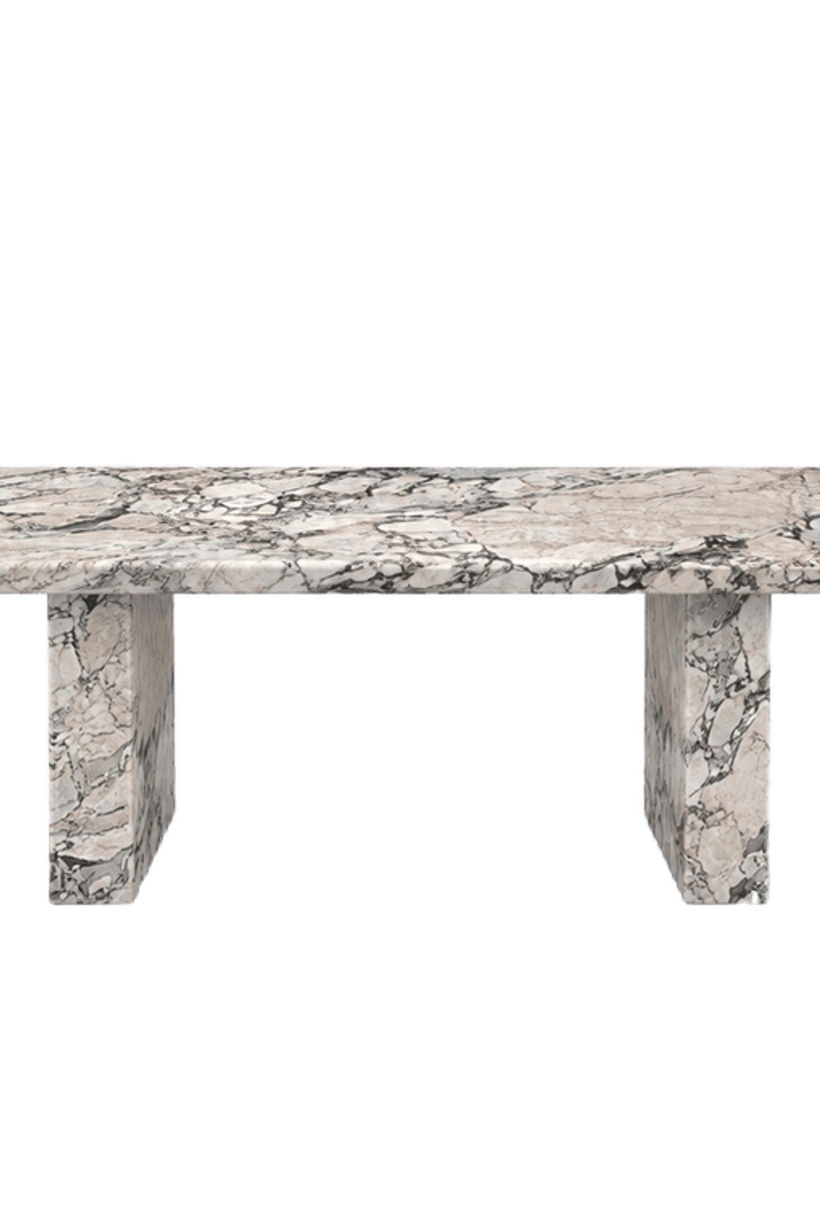 Sachi Dining Table - Milky Blue Marble