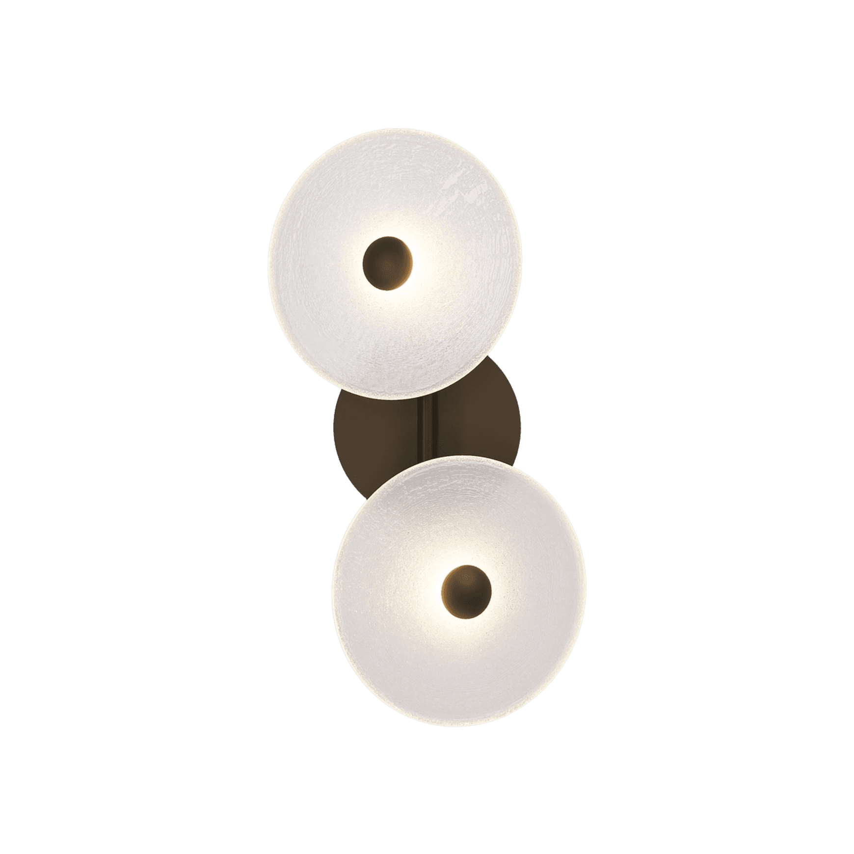Coral Duo Rod Wall Light - (Off-Centered)