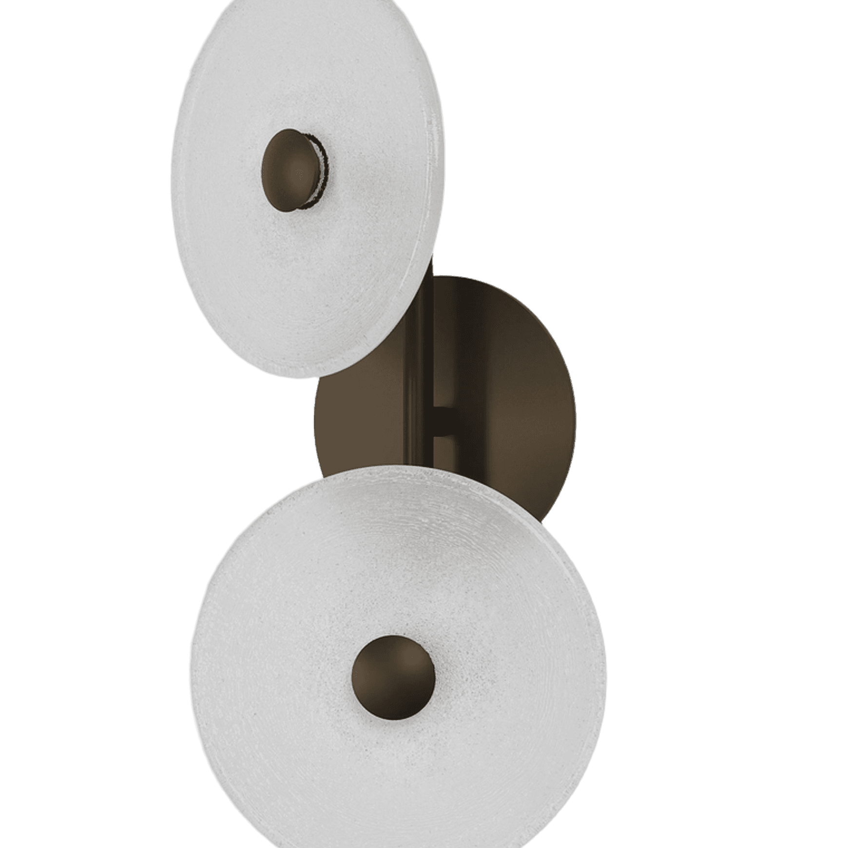 Coral Duo Rod Wall Light - (Off-Centered)