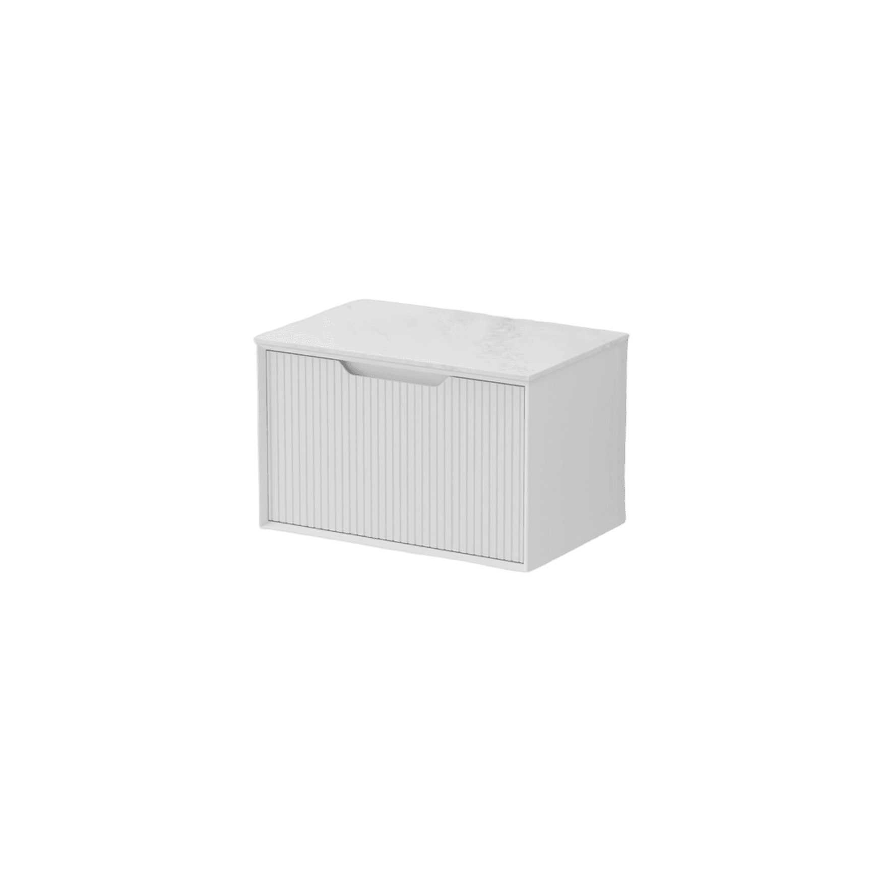 Aria 750 Wall Hung Vanity | Villastone Slab Top