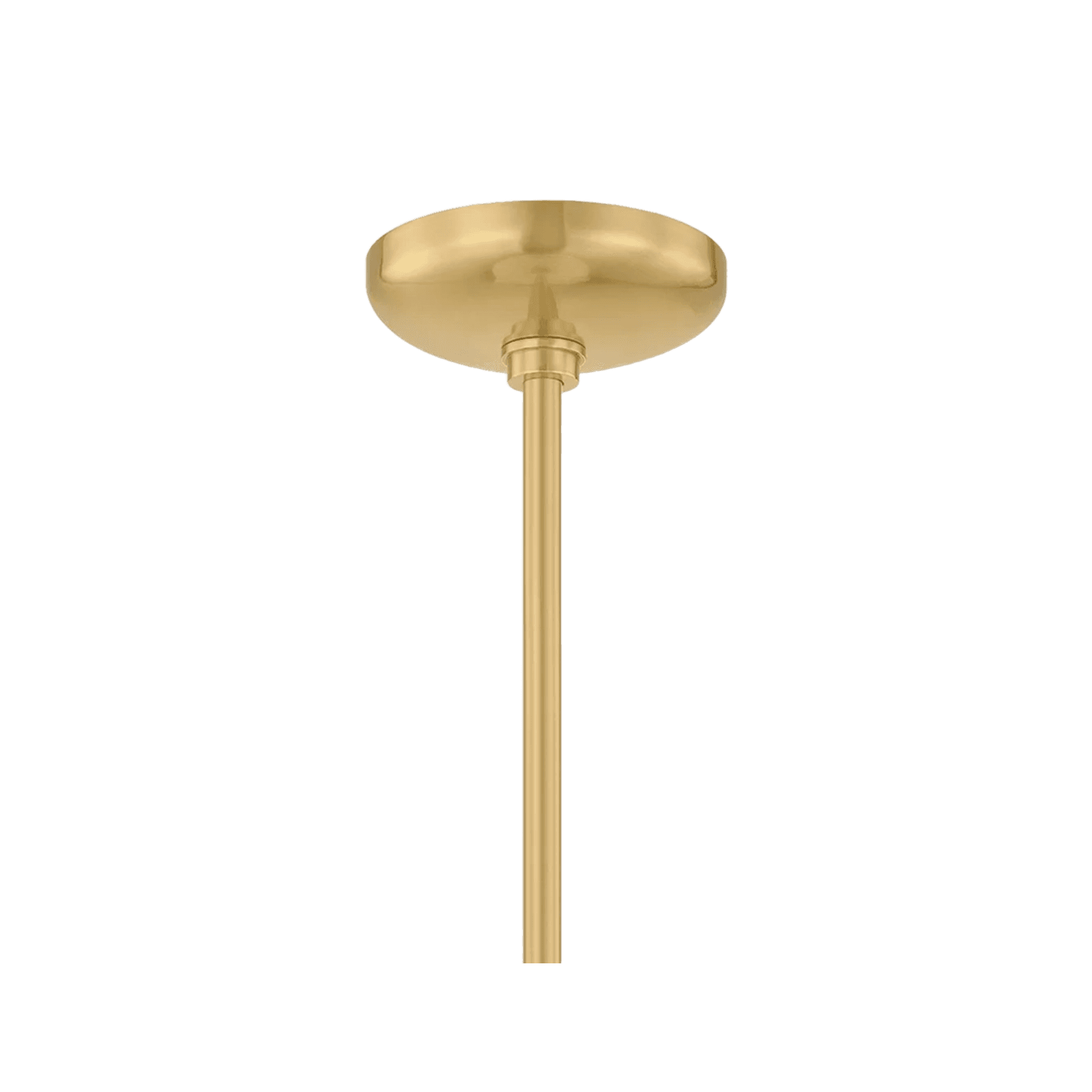 Farah 1 Light Pendant in Aged Brass