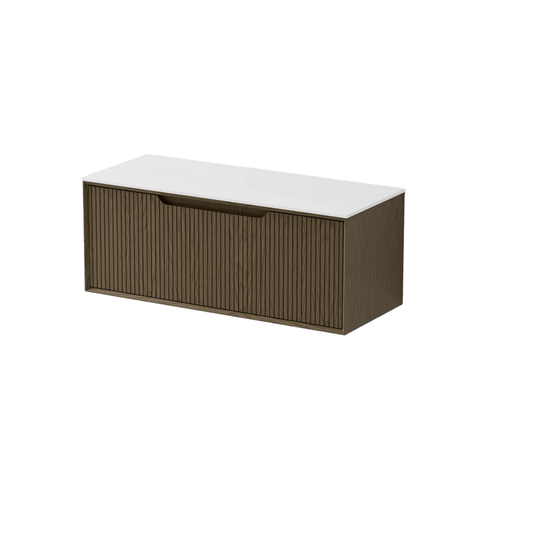 Aria 1200 Vanity | Villastone Slab Top