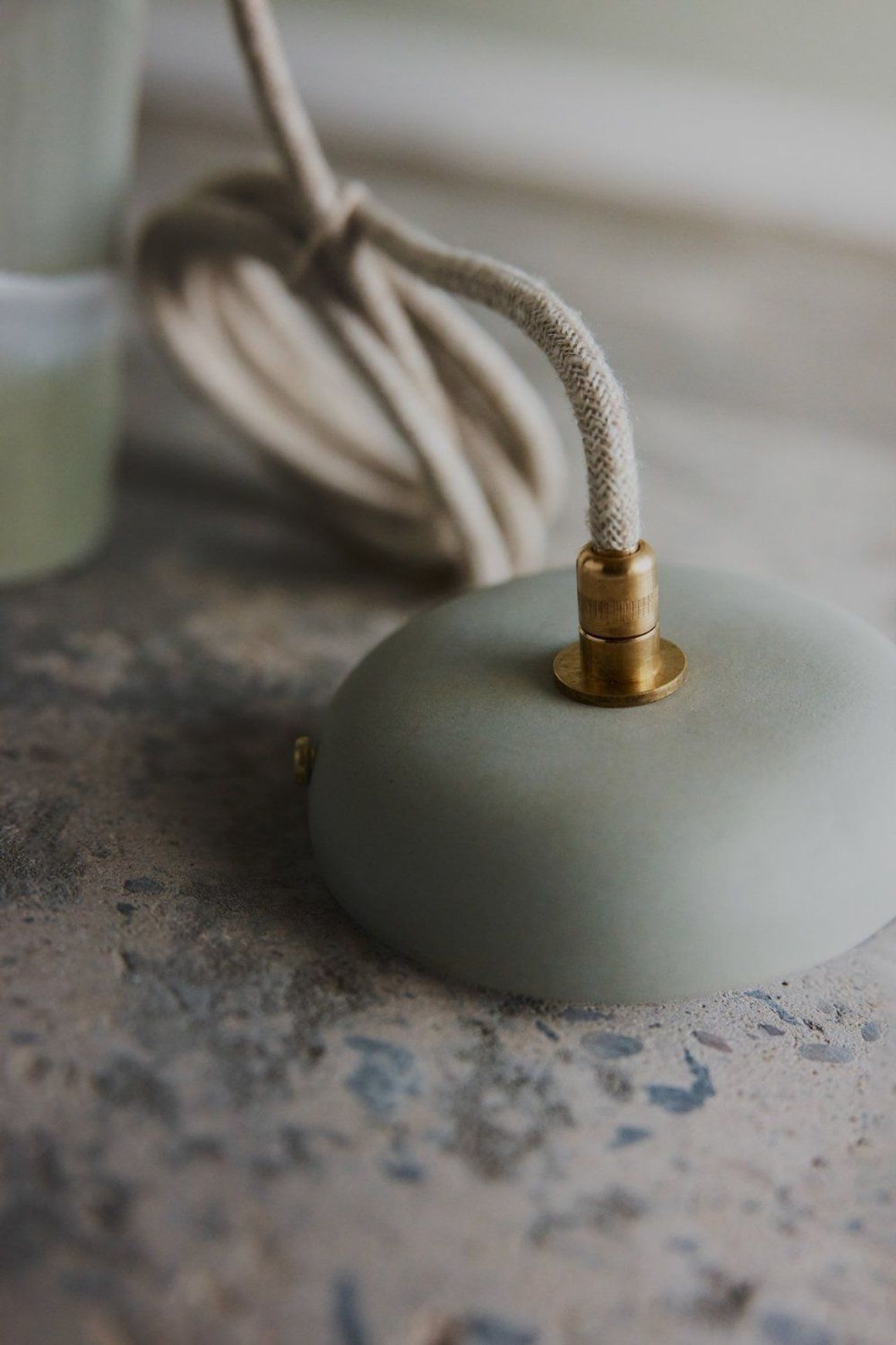Double Ceiling Rose — Twin-Point Pendant Mount