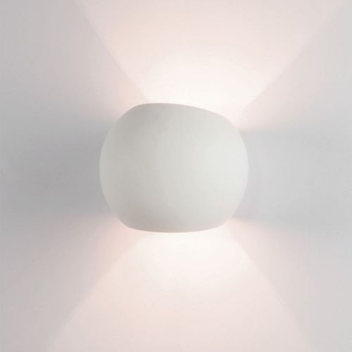 Olympia Sphere Gypsum Wall Light
