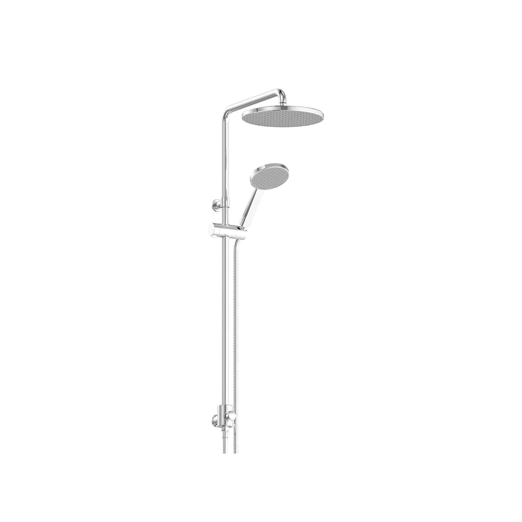 Glide Rainboost Twin Rail Shower