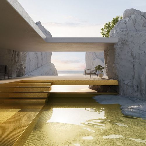 Gold | Gold Mosaics Collection by Ezarri