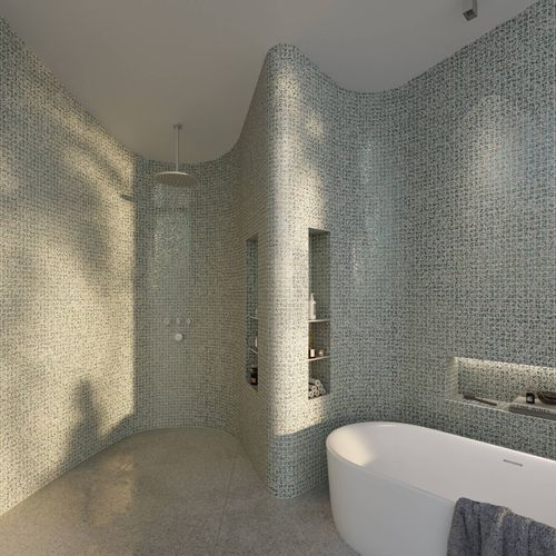Ice | Terrazzo Mosaics Collection by Ezarri