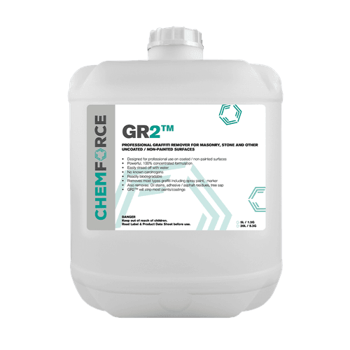 Gr2 - Graffiti Cleaner Uncoated Surfaces - 20 Litre