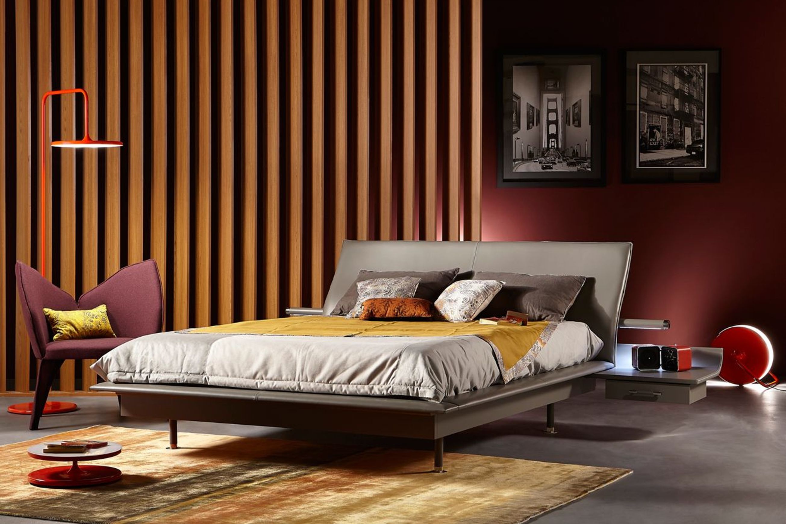 Vanity Bed With Nightstands