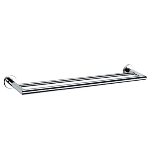 Dolce Double Towel Rail 900mm Chrome
