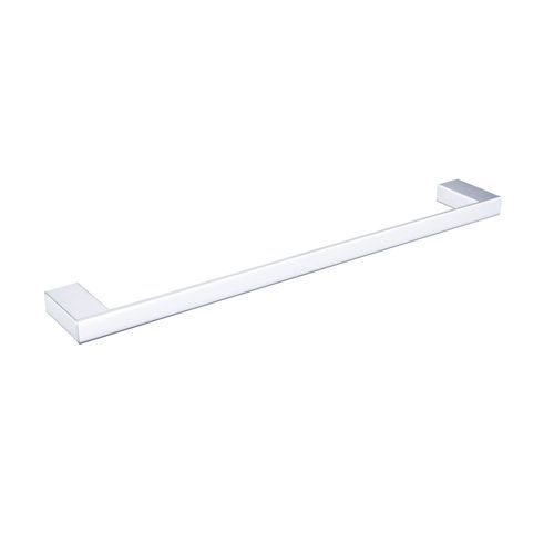 Celia Single Towel Rail 800mm Chrome
