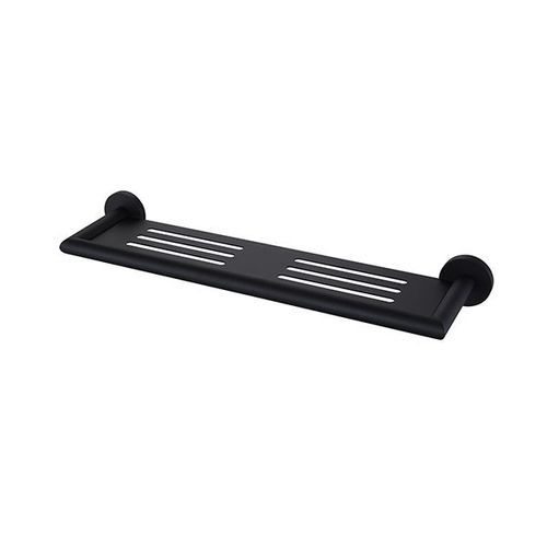 Dolce Metal Shower Shelf Matte Black