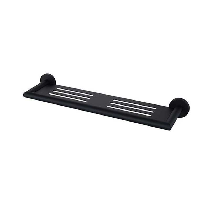 Dolce Metal Shower Shelf Matte Black