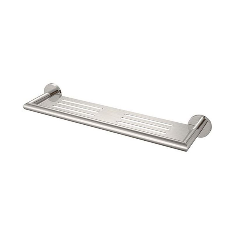 Dolce Metal Shower Shelf Brushed Nickel