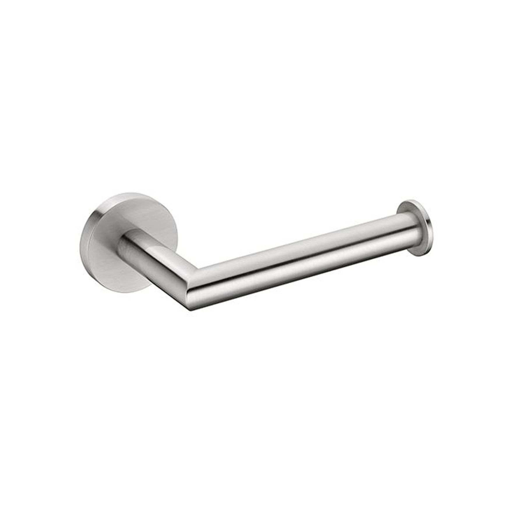 Dolce Toilet Roll Holder Brushed Nickel