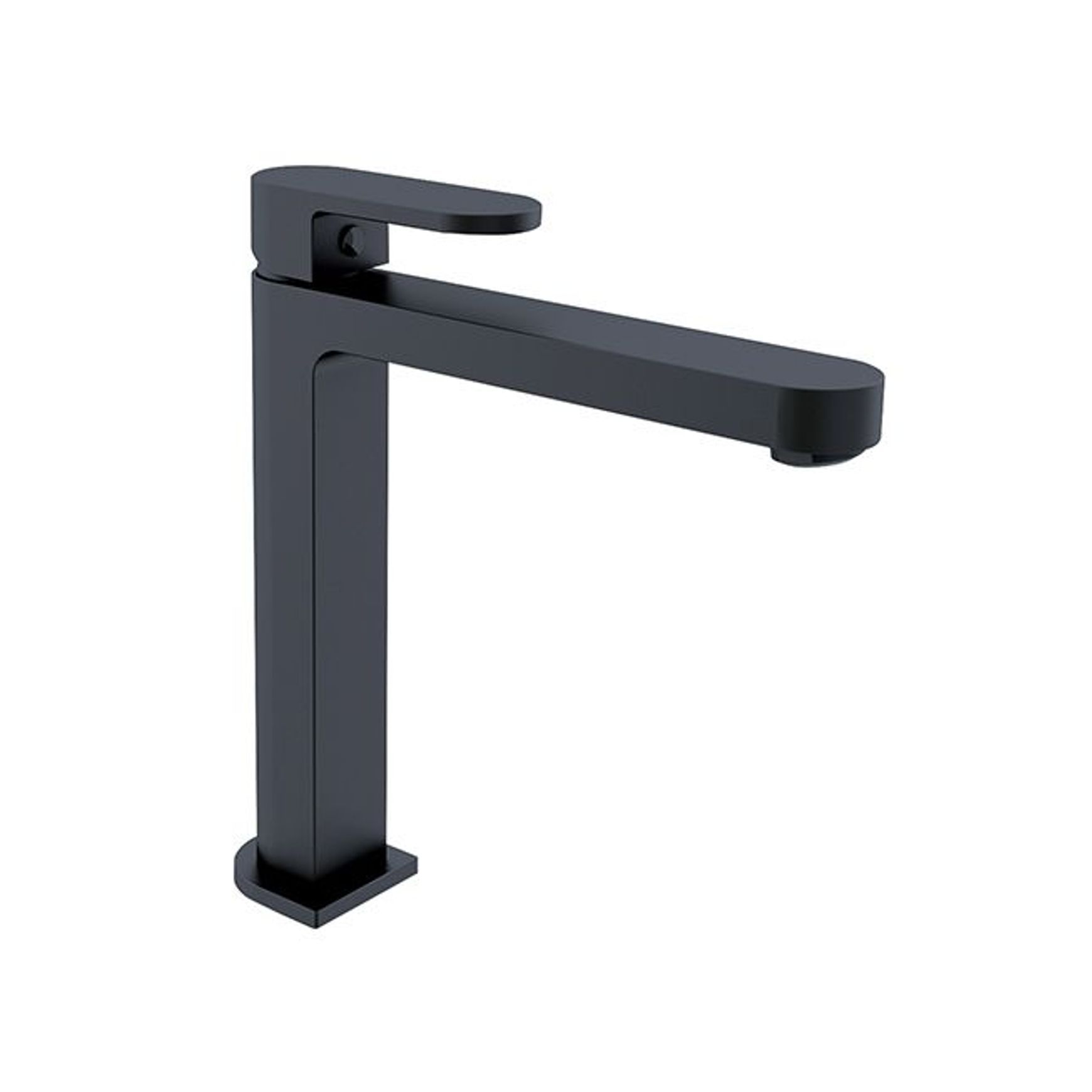 Ecco Tall Basin Mixer Matte Black