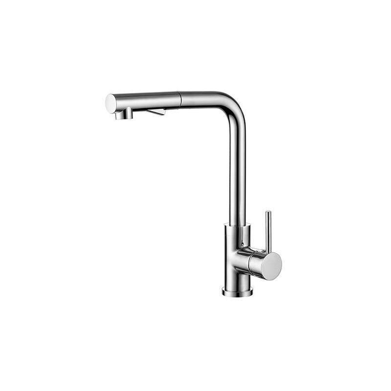 Pull Out Sink Mixer With Vegie Spray Function Chrome