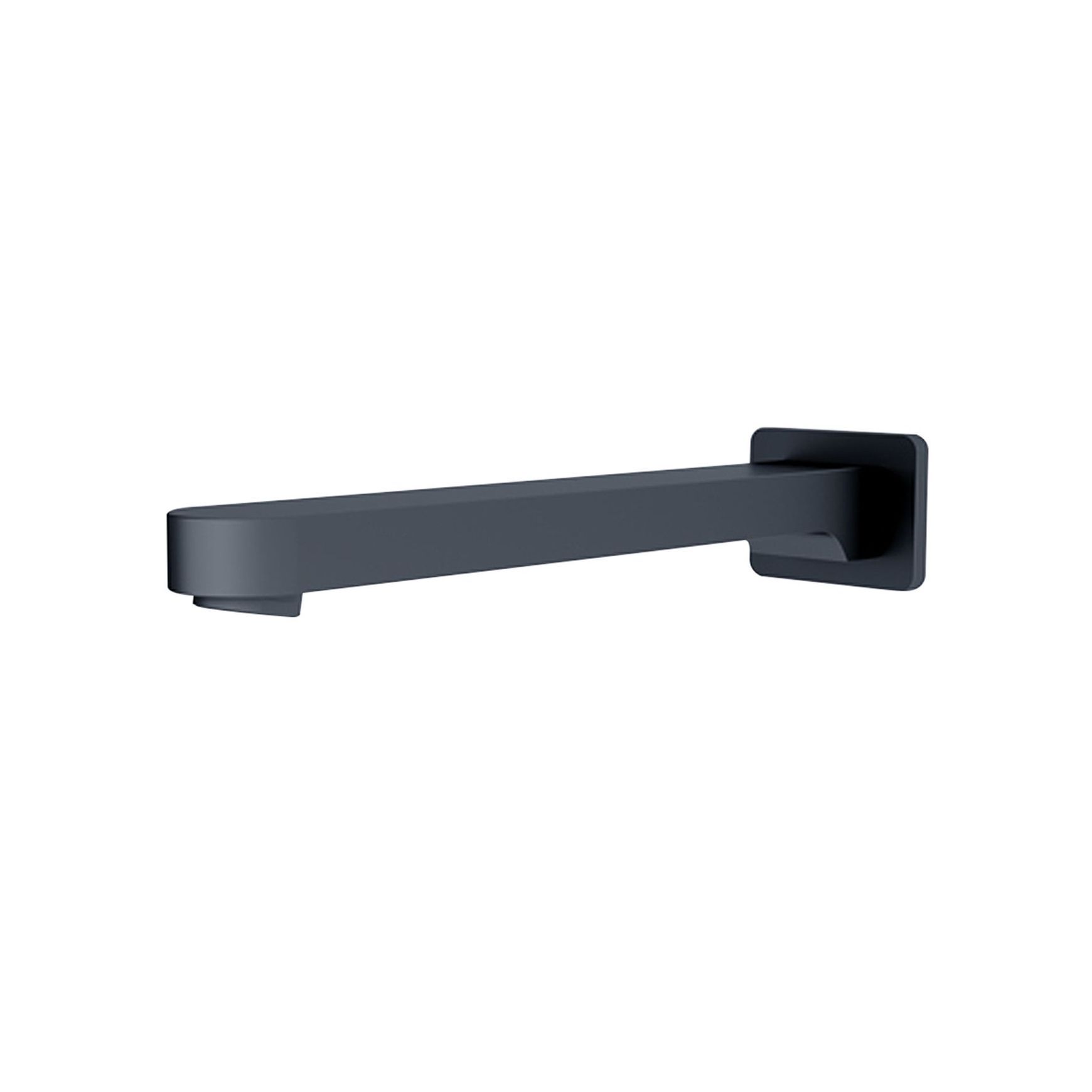 Ecco Fixed Bath Spout Only Matte Black