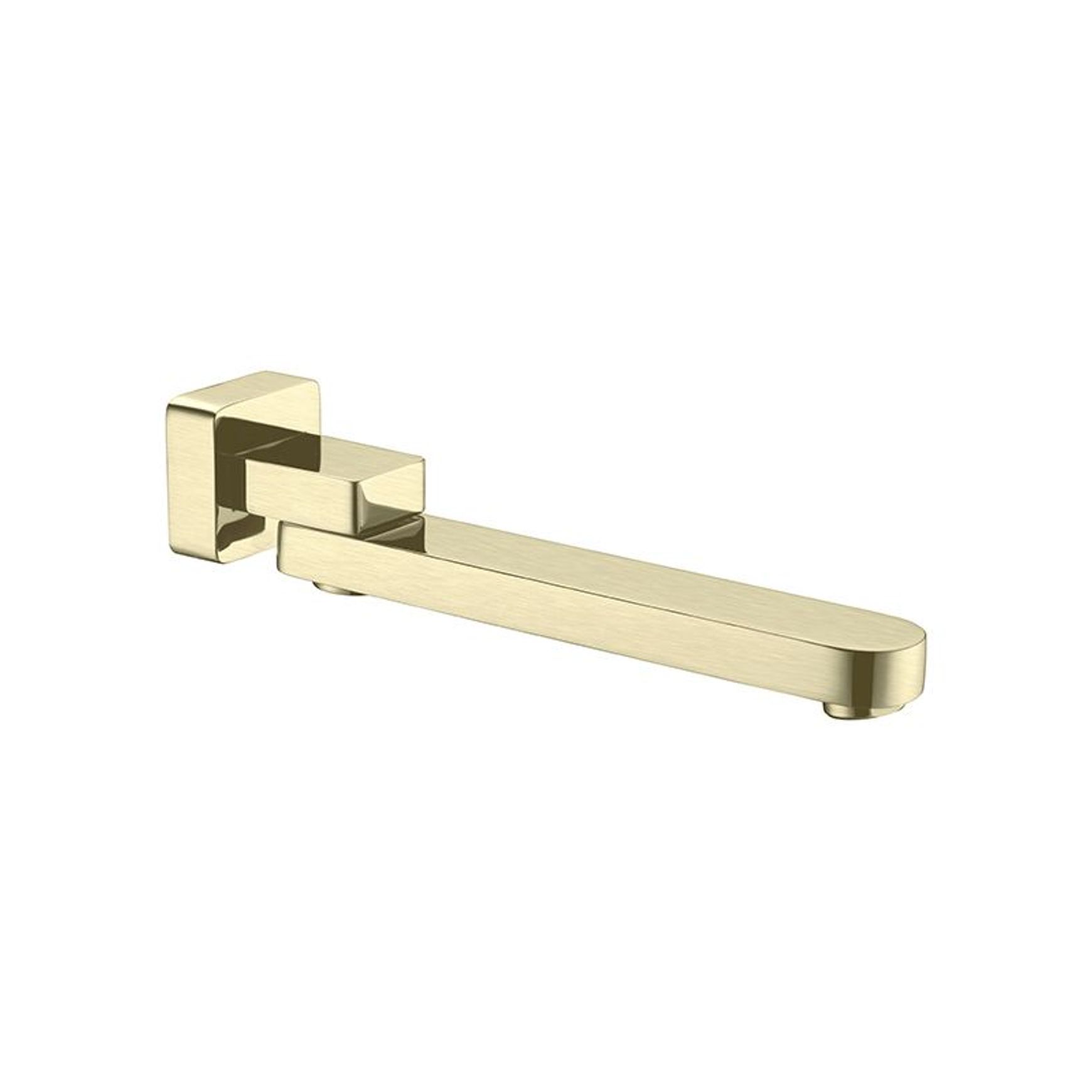 Bianca Swivel Bath Spout | Brushed Gold