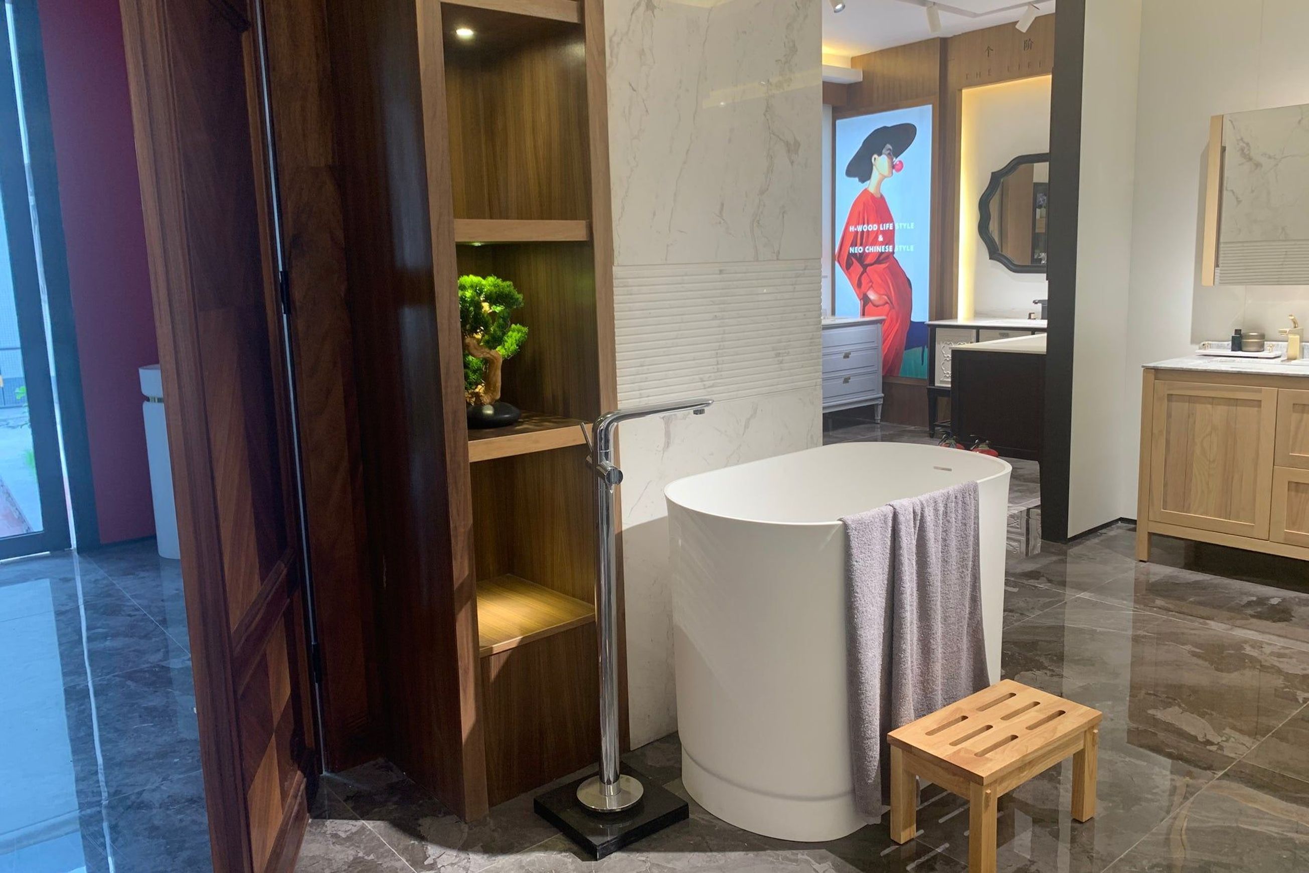 Josei Traditonal Japanese Soak Tub - 1000mm - MGF01