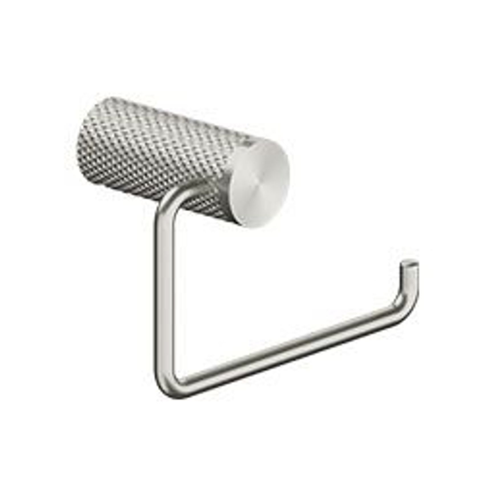 Opal Toilet Roll Holder Brushed Nickel