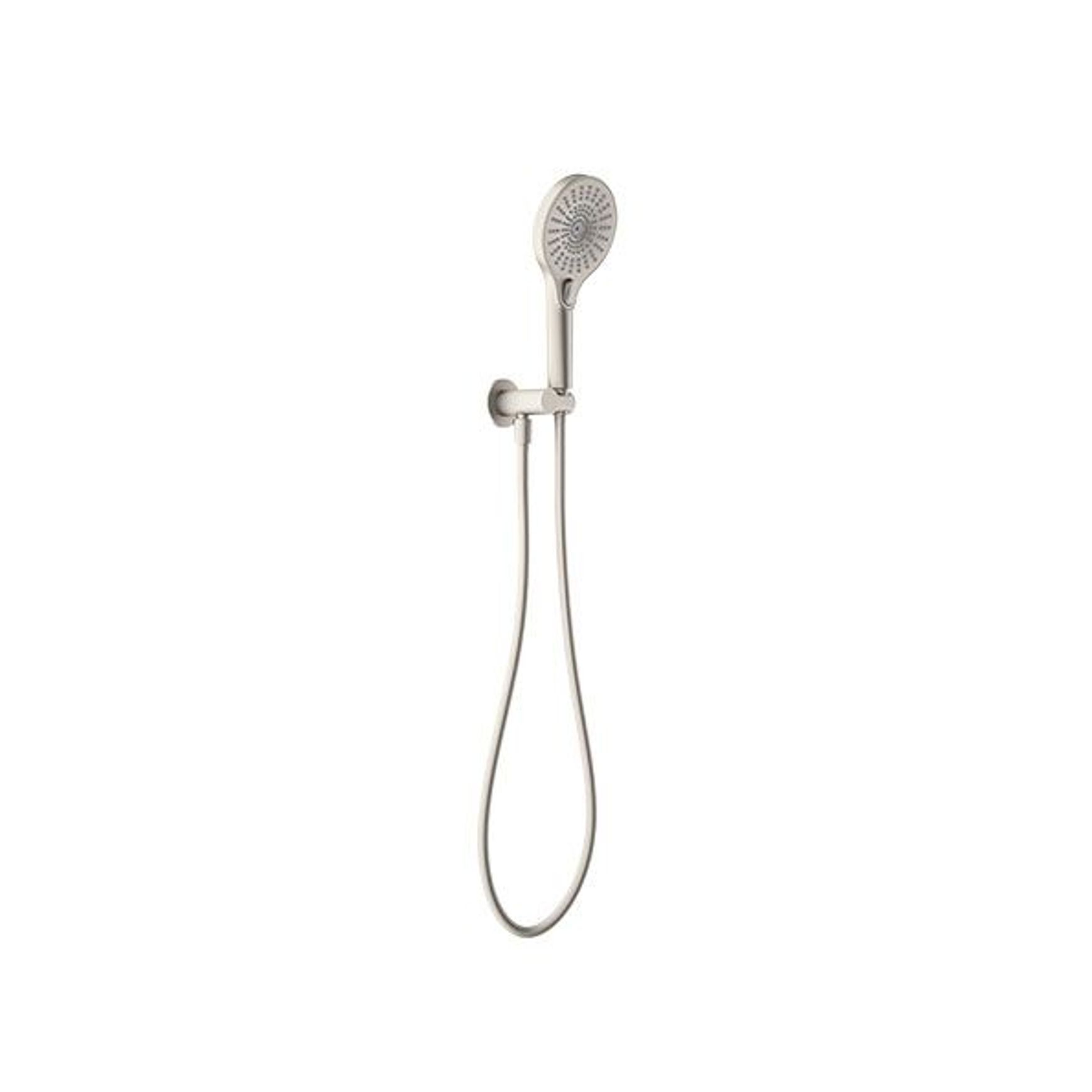 Opal Shower On Bracket Brushed Nickel
