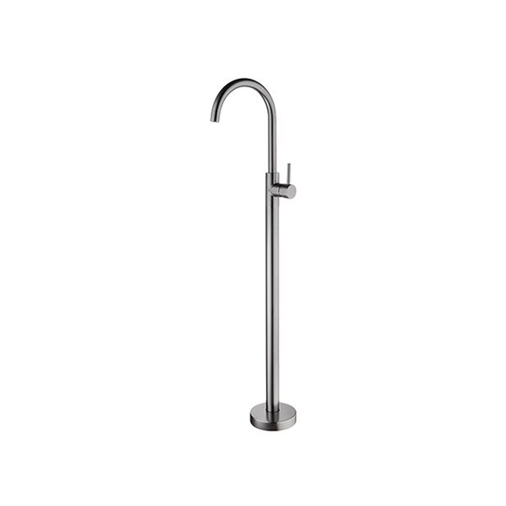 Mecca Freestanding Bath Mixer Graphite